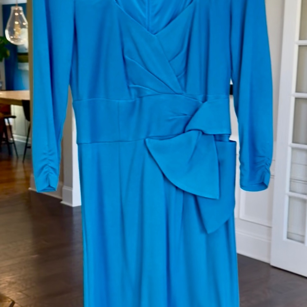 Nanette Lepore vivid blue dress.
